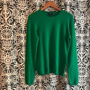 Cashmere Charter Club green sweater size medium